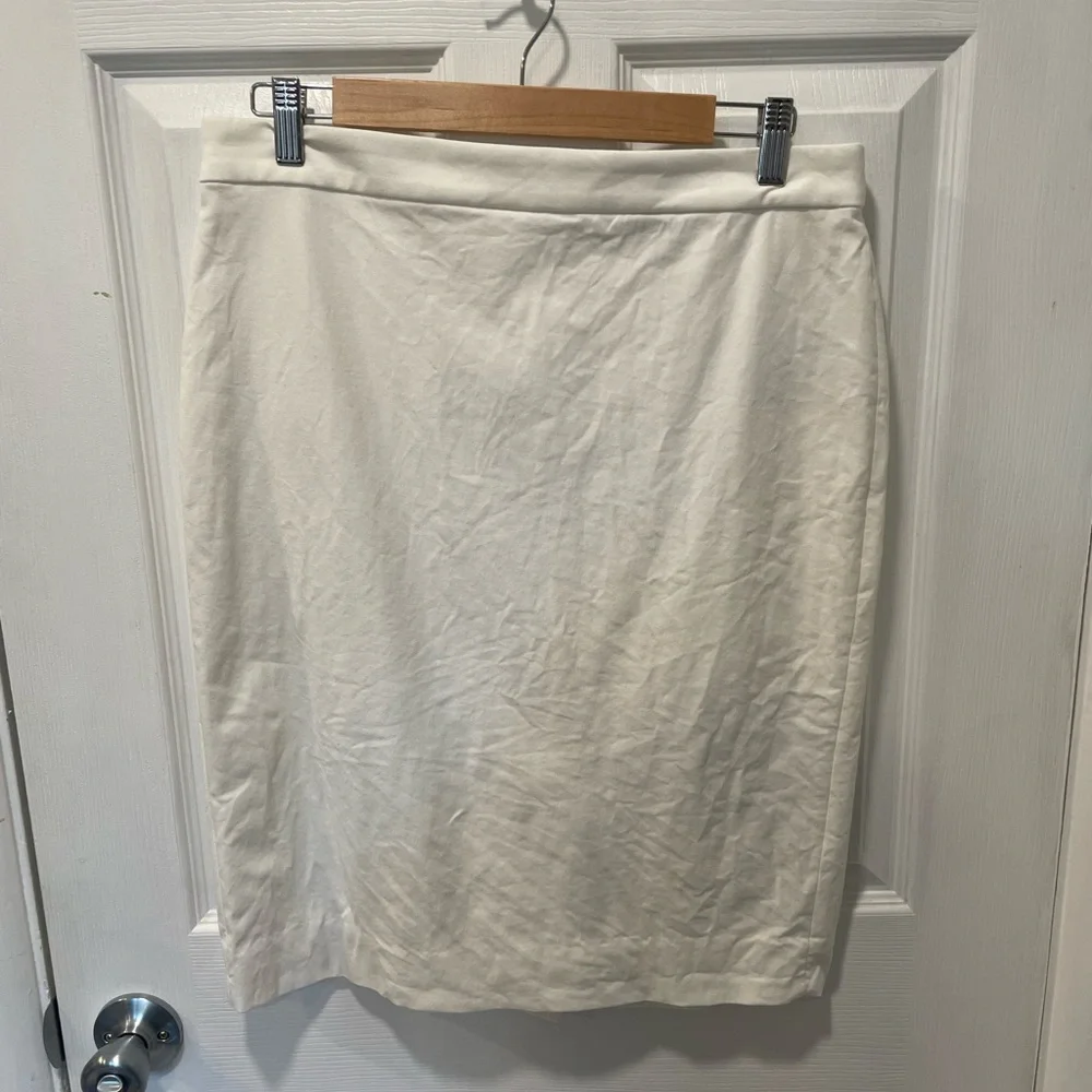 J.Crew No. 2 Pencil® skirt in bi-stretch cotton blend - Picture 1 of 3